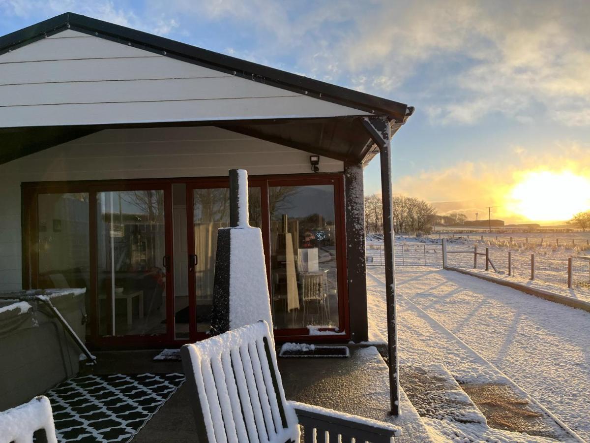 Deerfin Rentals Private Chalet With Hot Tub Ballymena Eksteriør billede